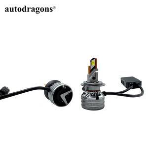 หลอดไฟหน้ารถยนต์ Autodragons 140w 36000 ลูเมน H7 LED Canbus พร้อมพัดลมระบายความร้อน สำหรับไฟสูงและไฟต่ำ - Product Image 4