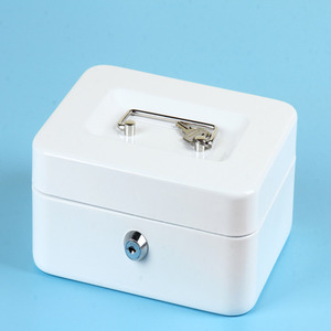 YH3685 Contenitore Metallico di Sicurezza <span class=keywords><strong>Vuoto</strong></span> con <span class=keywords><strong>Serratura</strong></span> e Chiave - Product Image 4