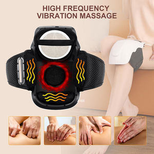 Pétrissage Vibration Chauffage électrique et thérapie par la lumière rouge Soulagement de la douleur Massage Dispositif d'articulation du genou Masseur de genou Machine - Product Image 5