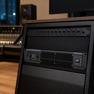 Amplificateur de puissance professionnel à double canal 10V OEM 2U pour <span class=keywords><strong>montage</strong></span> en rack, 2*550W pour sonorisation en direct et système PA - Product Image 4