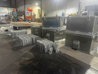 Boîtier de batterie en alliage d'aluminium anodisé et thermolaqué sur mesure, modèle TMC_A9, pour applications marines, construction robuste, étanche