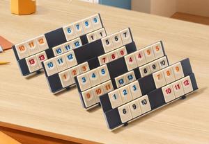 Juguetes Educativos, Juego de Cartas de Rummy Israelí Estándar, Plástico Ecológico, Juego de Mesa Informal para Adultos - Product Image 2