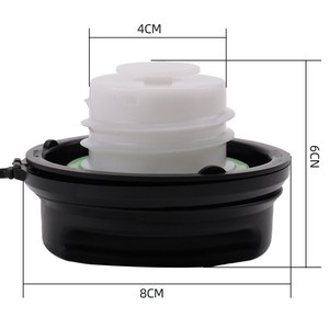 Bouchon de remplissage de réservoir d'essence pour Vauxhall Corsa D, Corsa E, Meriva B 13228892 - Product Image 2