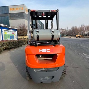 Chariot élévateur à fourche au propane <span class=keywords><strong>HECA</strong></span> EG30, prix usine, 2-3,5 tonnes, certifié CE ISO, moteur Nissan GPL, mât à deux étages, entièrement hydraulique - Product Image 4