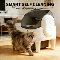 Litière pour chat Elecpet 2026 XXXL en acier inoxydable 304, sortie par le haut, autonettoyante, contrôle des odeurs, Arenero Inteligente Autolimpiable OEM
