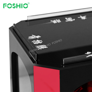 Foshio 4 צד rotatable מכונית סולארית סרט חום גוון מנורת מכונת בדיקה - Product Image 5