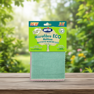 Ensemble de torchons en microfibre 3 pièces (30x30cm) Eco WE LIKE GREEN Couleurs assorties 28612 - Product Image 3