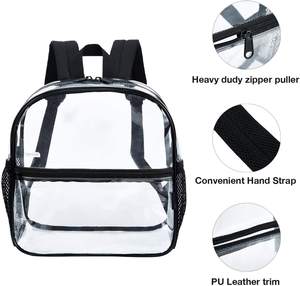 Bolso cruzado transparente de pvc para mujer, bolsa cruzada de concierto aprobada por el estadio - Product Image 4