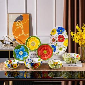 Vajilla de Porcelana Europea Más Vendida, Apta para Lavavajillas, con Diseño Personalizado para Reuniones Familiares y Bodas - Product Image 3