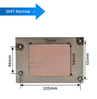Hangdahui pour AMD SP3 CPU Cooler 180W 1U Server Heatsink Aluminium avec 17dBa Bruit et 2800 RPM Vitesse du ventilateur
