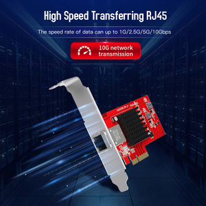 EDUP Thẻ Điều Khiển Mạng Gigabit Ethernet PCI-E 10Gb Bộ Chuyển Đổi LAN RJ45 10Gbps Bộ Chuyển Đổi PCI Express Thẻ Mạng Máy Chủ 10Gb - Product Image 3