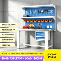 Table de travail antistatique pour atelier, table d'emballage d'usine, bureau de travail, fabricant de tables de travail antistatiques