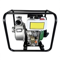 Pompe à eau diesel refroidie par air de 3 pouces, 60m³/h, auto-amorçante, centrifuge, pour irrigation agricole, vente en gros