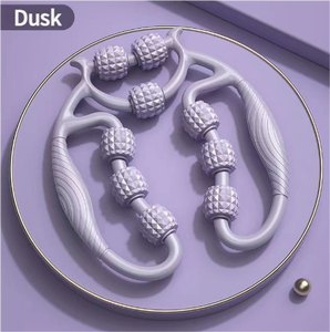 Morsetto per le gambe Shaper bastone rullo di plastica per Yoga Pilates esercizi e professionale manuale di massaggio del corpo bastoni palle e rulli - Product Image 4