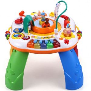 Multi-Functional Toy Desk 1-3 Years Old Baby Early Education <b>Study</b> Table Toys - Product Image 1