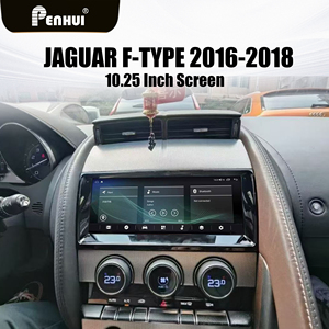 เครื่องเล่นดีวีดีติดรถยนต์ระบบแอนดรอยด์ Penhui Smart Series สำหรับรถยนต์แลนด์โรเวอร์ แจ็กการ์ ฟี-ไทป์ ปี 2016-2018 พร้อมวิทยุ จีพีเอส ระบบนำทาง มัลติมีเดีย จอ <span class=keywords><strong>2</strong></span> ดิน - Product Image 2