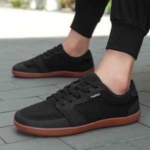 Produit Tendance 2026 : Baskets Décontractées en Maille Plate avec Semelle Extérieure en Caoutchouc Résistante à l'Usure, Chaussures de Marche Respirantes à Flux d'Air Élevé - Product Image 2
