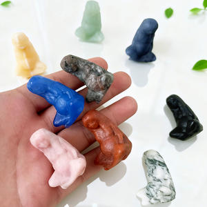 Vente en gros de matériaux mixtes, pierre naturelle de cristal de quartz, sculpture de la <span class=keywords><strong>mère</strong></span> de la terre <span class=keywords><strong>Gaia</strong></span> pour la décoration intérieure - Product Image 3