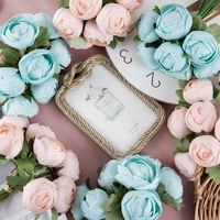 Bunga Lotus Warna-warni Grosir, Bunga Dekorasi Pernikahan Buatan, Buket Bunga Buttercup untuk Paskah & Natal