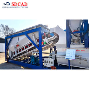 מפעל בטון נייד קטן חדש בנפח 15 מטר מעוקב לשעה, נשלט על ידי בקר PLC, מונע על ידי תיבת הילוכים, מפעל ערבוב רטוב מוכן מראש בנפח 500 ליטר - Product Image 4