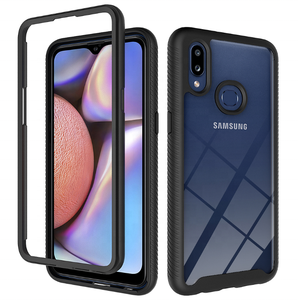 Custodia per telefono ibrida trasparente per <span class=keywords><strong>Samsung</strong></span> <span class=keywords><strong>galaxy</strong></span> A10S TPU PC 2 in1 <span class=keywords><strong>cover</strong></span> protettiva antiurto trasparente per Iphone 13 Pro - Product Image 5