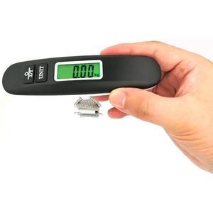 Xiaomi — balance numérique électronique Portable, 50kg, 110lb, écran LCD, couleur verte, pour voyage, bagages suspendu - Product Image 3