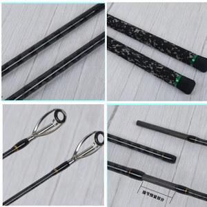Caña de Pescar XH Power Flipping de 6' - 8' y Big Game Beast |   Peso del Señuelo 20-80g |   Caña de Pescar de Alta Resistencia para Pesca en Alta Mar para Peces Gigantes - Product Image 5