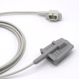 Sensor de Oxímetro de Pulso Reutilizable Compatible con Adultos, Punta Suave, para Criticare CSI 975AD- 10- 6 Pines - Product Image 1