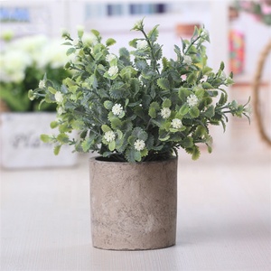 <span class=keywords><strong>Mini</strong></span> <span class=keywords><strong>plantes</strong></span> de verdure artificielles en pot de vente chaude V-3273 pour la décoration de maison - Product Image 5