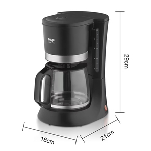 American Plastic Drip Coffee Machine Household Automatic Touch Control Eco-friendly 3-<b>Cup</b> Capacity Small Coffee - Product Image 4