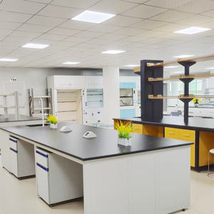 Muebles de mesa de trabajo de laboratorio de encimera de epoxi anticorrosivo con ácido y álcali más populares para ahorrar espacio para muebles de Hospital - Product Image 1