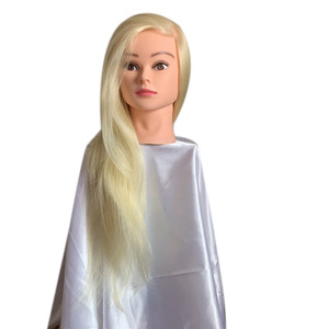 Maniquí <span class=keywords><strong>de</strong></span> Cabeza <span class=keywords><strong>de</strong></span> Muñeca para Prácticas <span class=keywords><strong>de</strong></span> Peluquería, Cosmetología, Cabello 100% Humano, para Trenzado Afro, Económico - Product Image 5