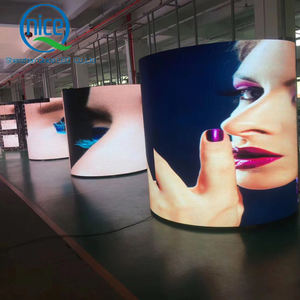 P0.9 P1.2 P1.5 P1.8 P2 P2.5 P3 P4屋内LEDソフトモジュール湾曲フレキシブルLEDパネルアーク型LEDディスプレイ円筒スクリーン - Product Image 5