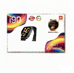 นาฬิกาอัจฉริยะ I90 สมาร์ทวอทช์ เชื่อมต่อได้ วัดอัตราการเต้นของหัวใจ สำหรับผู้หญิงและผู้ชาย - Product Image 1