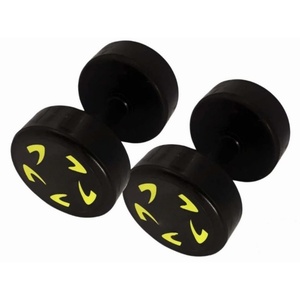 Haltères ronds en acier antidérapants NOVISON sans poids kilogrammique pour une utilisation sur tout le corps - Product Image 1