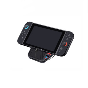 Supporto per supporto 2 in 1 + scatola di immagazzinaggio per cartucce di carte di gioco per interruttore Nintendo 2 <span class=keywords><strong>OLED</strong></span> Lite supporto per <span class=keywords><strong>staffa</strong></span> Dock - Product Image 4