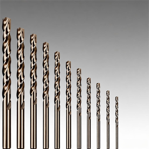Punta da Trapano Extra Lunga con Codolo Cilindrico e Punta al Cobalto, in Acciaio Super Rapido (HSS), per Fori Profondi 100/120 mm - Product Image 1