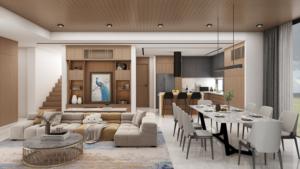 Juego de Gabinetes de Cocina Modernos de Madera Multifuncionales Completos a Medida - Product Image 4