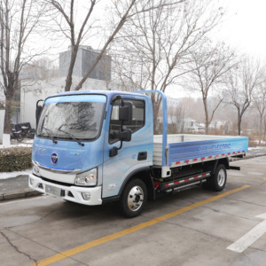 Nuevo <span class=keywords><strong>Fuso</strong></span> 10 Ton Truck Foton Wing Van Truck Fence Cargo Truck en Ghana - Product Image 2