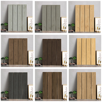Carreaux de sol en porcelaine émaillée mate imitation bois rustique antidérapants de toutes tailles pour salon, vente en gros