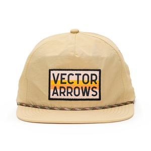 Casquettes Snapback non structurées à 5 panneaux avec logo tissé personnalisé, casquettes en nylon - Product Image 3