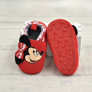 Scarpe da Interno <span class=keywords><strong>per</strong></span> Neonati con Suola in Gomma Stile Cartoni Animati, Scarpe Casual Antiscivolo in Cotone <span class=keywords><strong>per</strong></span> <span class=keywords><strong>Bambini</strong></span> e Bambine 0-1 Anno - Product Image 3