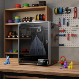 Impresora 3D Creality K1 Max con Velocidad de Impresión de hasta 600 mm/s, Máquina FDM Cerrada - Product Image 1