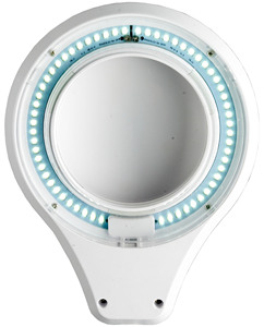 โคมไฟแว่นขยาย LED ปรับความสว่างได้ พร้อมที่หนีบโต๊ะ ขยาย 5 เท่า สำหรับงานละเอียด ซ่อมแซม งานเย็บปักถักร้อย และซ่อมอุปกรณ์อิเล็กทรอนิกส์ - Product Image 4