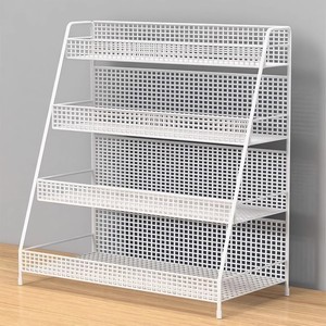Multi Tiered Storage Shelf 4 Layers 12 Cm Height Modern Design For Kitchen Pantry <b>Display</b> <b>Racks</b> - Product Image 1