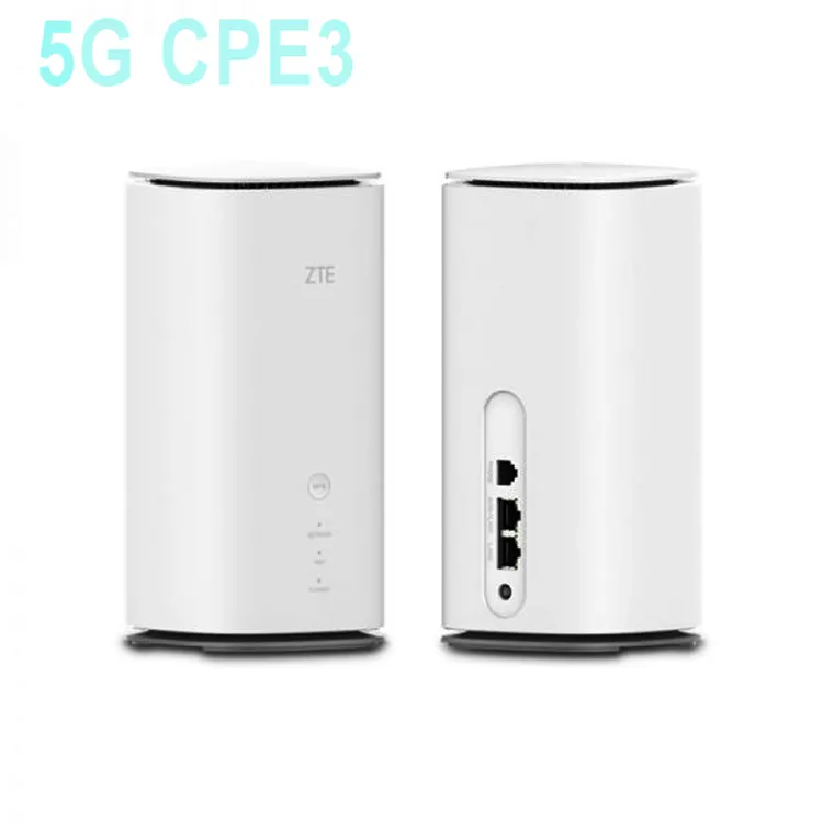 ZTE MC8020 Modem 5G CPE WIFI, Router Nirkabel 6 Dual Band 5400Mbps Hingga 128 Pengguna dengan Slot Kartu Sim 5G 4G LTE Jaringan MC8020