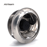 Ventilateurs radiaux haute pression de 400mm Ventilateur centrifuge incurvé vers l'arrière 220/230V pour usage industriel avec support OEM