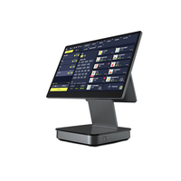 Nouveau terminal de point de vente tout-en-un avec écran tactile de 15,6 pouces, système Win10, caisse enregistreuse, point de vente pour les magasins de détail et les dépanneurs