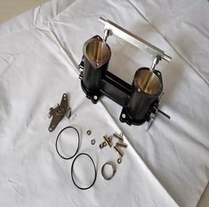 FAJS NO T3-5B 50IDA gaz kelebeği gövdesi yarış arabası siyah için yakıt rayı ile - Product Image 5