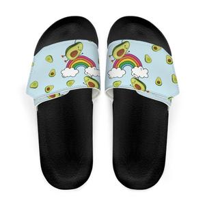 Sandalias Unisex con Diseño Personalizado, Velcro, Punta Abierta, Antideslizantes, Suela Suave, para Exteriores y Hogar - Product Image 3